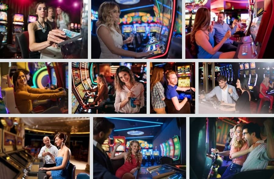 casino tourism pictures photocollage