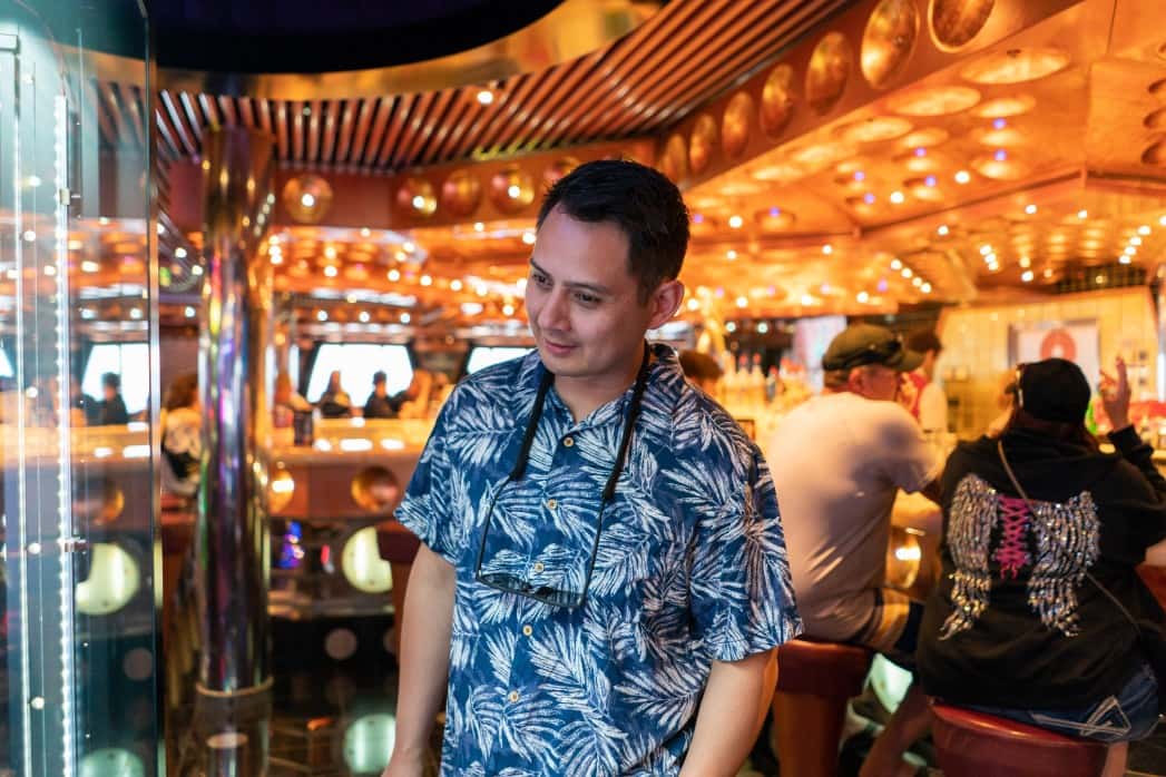 man in las-vegas casino